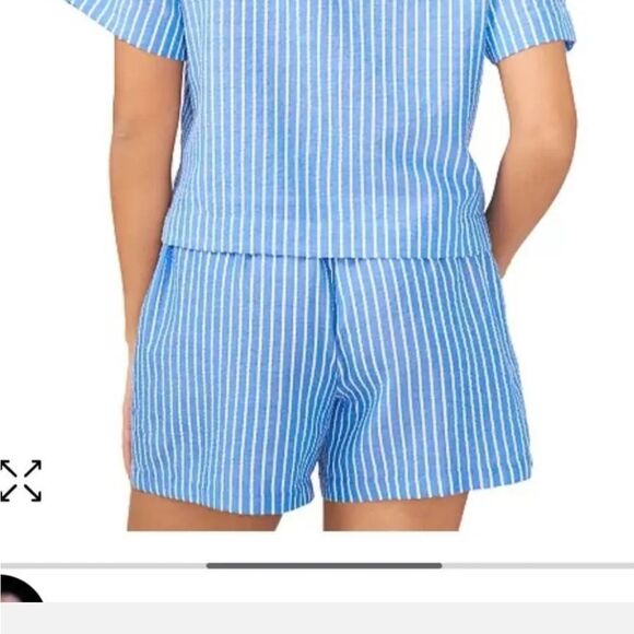 Riley & Rae Striped Shorts Sz Med - Picture 3 of 13